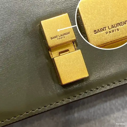 Rep ladies REP CARRE IN SMOOTH SATCHEL LOULOU LEATHER YSL 0515